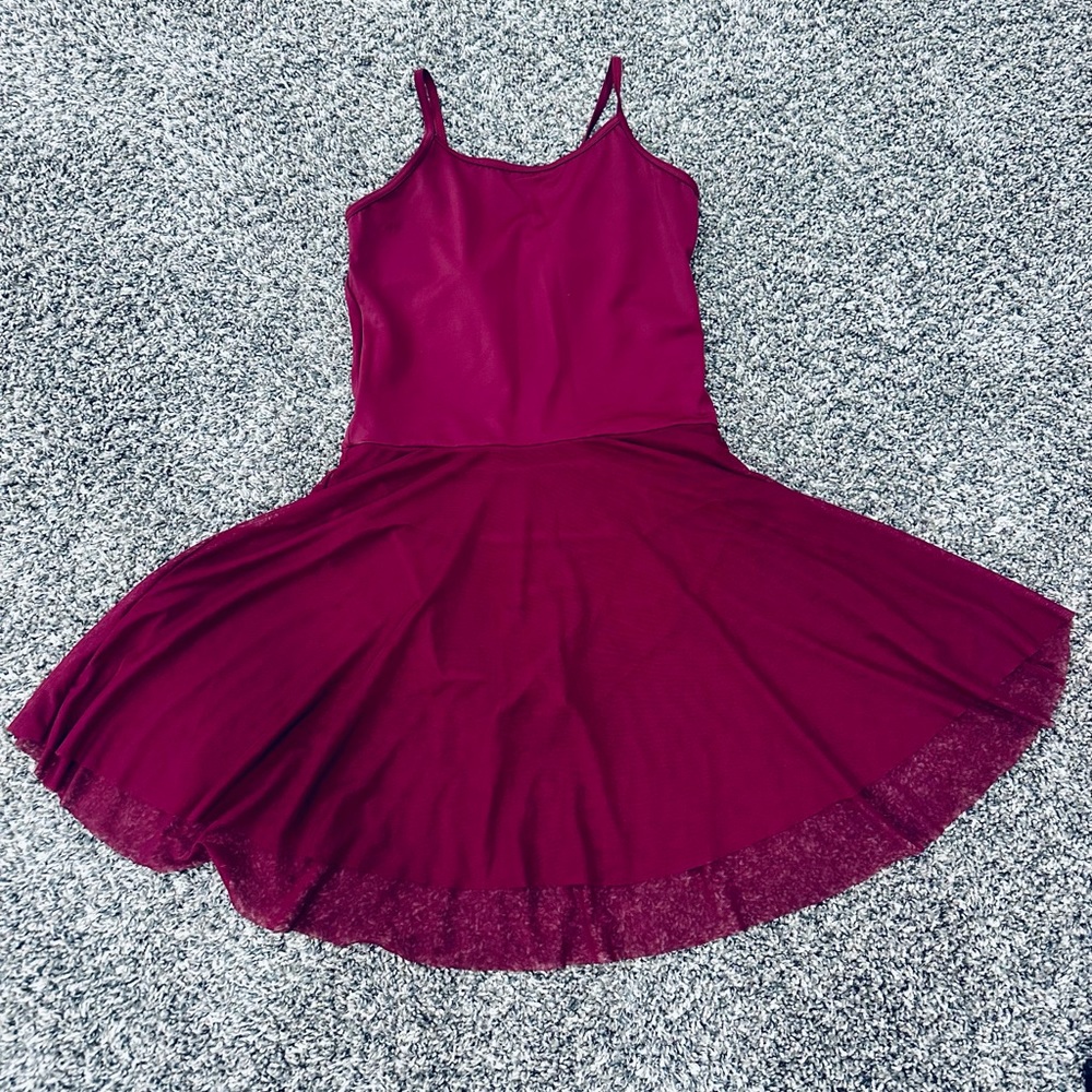 Weissman Maroon Ballet Dress